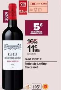 Reflet de Laffitte Carcasset Saint Estèphe 2024