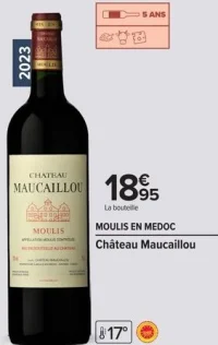 Château Maucaillou Moulis En Medoc 2023