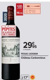 Château Carbonnieux Pessac Leognan 2020