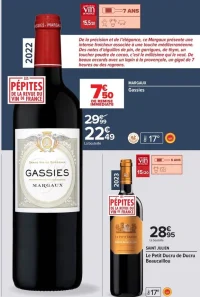 Vin rouge Gassies Margaux