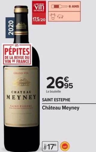 SAINT ESTEPHE Château Meyney