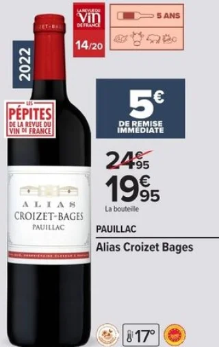 PAUILLAC Alias Croizet Bages