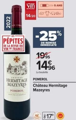 Château Hermitage Mazeyres Pomerol 2022