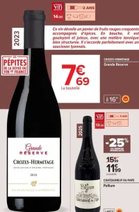 Crozes Hermitage Grande Reserve