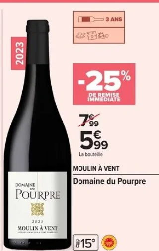 Moulin à Vent Domaine du Pourpre