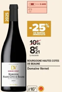 Bourgogne Hautes Cotes de Beaune Domaine Vernet