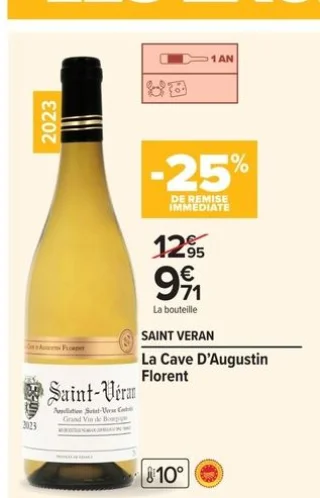 Saint-Véran - La Cave D'Augustin Florent