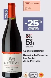Saumur Champigny Domaine La Perruche Les Pentes de la Perruche