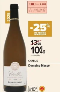 Chablis Domaine Massé