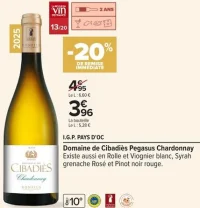 Domaine de Cibadiès Pegasus Chardonnay