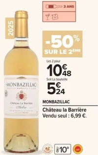 MONBAZILLAC Château la Barrière