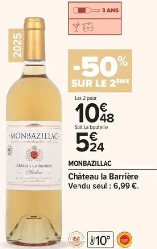 MONBAZILLAC Château la Barrière