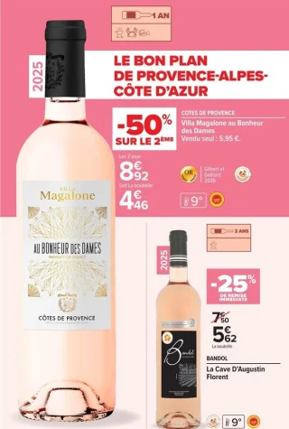 Villa Magalone au Bonheur des Dames Cotes de Provence