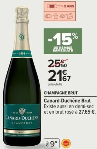 Champagne Brut Canard-Duchêne Brut