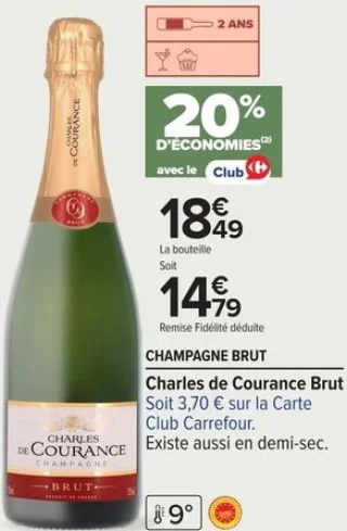 Champagne Charles de Courance Brut
