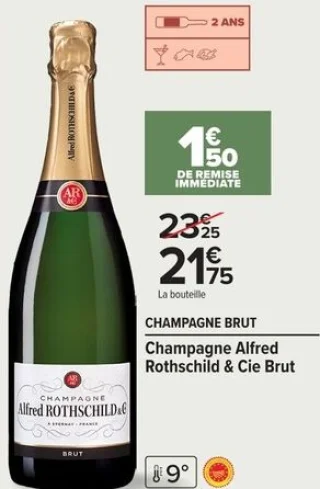 Champagne Alfred Rothschild & Cie Brut