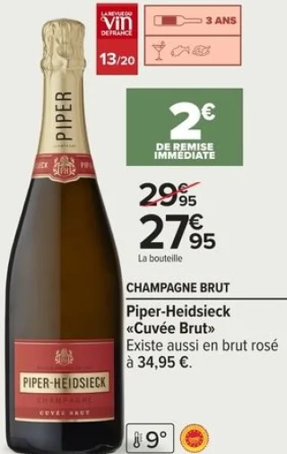 Champagne Brut Piper-Heidsieck «Cuvée Brut»