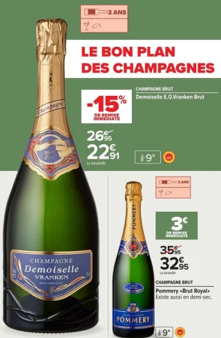 Champagne Brut Demoiselle E.O.Vranken Brut