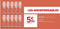 Lot de 10 flûtes