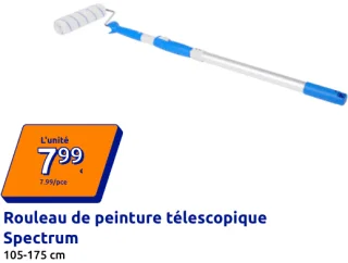 Rouleau de peinture télescopique Spectrum