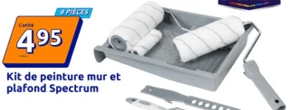 Kit de peinture mur et plafond Spectrum