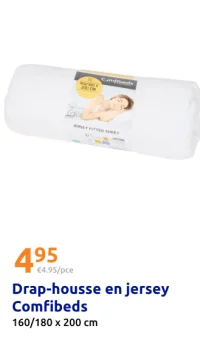Drap-housse en jersey Comfibeds