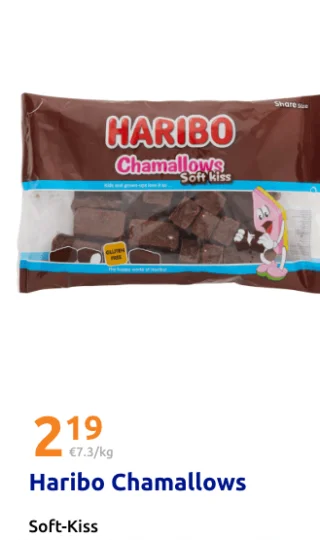 Haribo Chamallows Soft-Kiss