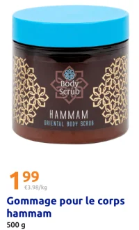 Gommage pour le corps hammam 500 g