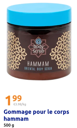 Gommage pour le corps hammam 500 g
