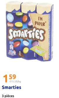 Smarties 3 pièces