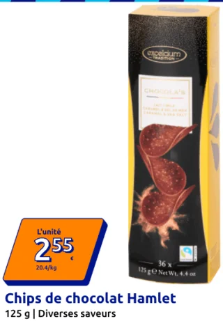 Chips de chocolat Hamlet