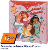Calendrier de l'Avent Disney Princess