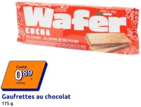 Gaufrettes au chocolat Wafer Cocoa