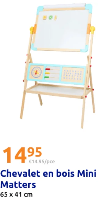 Chevalet en bois Mini Matters