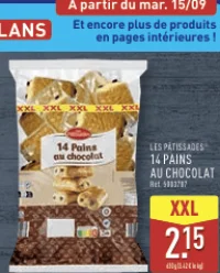 Les Pâtissades 14 Pains au chocolat XXL