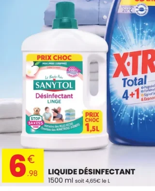 Sanytol Liquide désinfectant linge