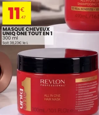 Masque Cheveux Uniq One Tout en 1 Revlon