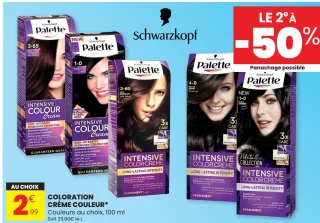 Schwarzkopf Palette Coloration Crème Couleur