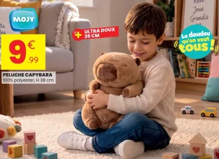 Peluche Capybara Mojy
