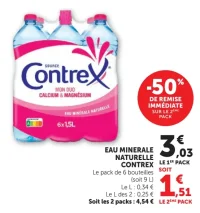Eau Minérale Naturelle Contrex