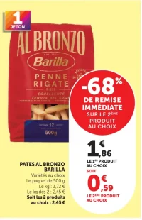 Pates Al Bronzo Barilla