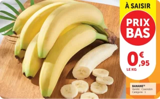BANANE Cavendish Catégorie 1