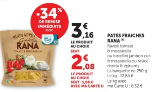 Pâtes fraîches farcies Rana