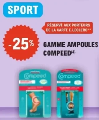 Gamme Ampoules Compeed