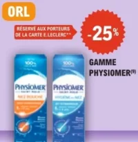 Gamme Physiomer
