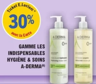 Gamme Les Indispensables Hygiène & Soins A-Derma