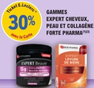 GAMMES EXPERT CHEVEUX, PEAU ET COLLAGÈNE FORTE PHARMA