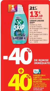LESSIVE LIQUIDE SKIP