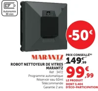 ROBOT NETTOYEUR DE VITRES MARANTZ