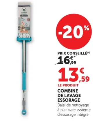 Combiné de lavage essorage